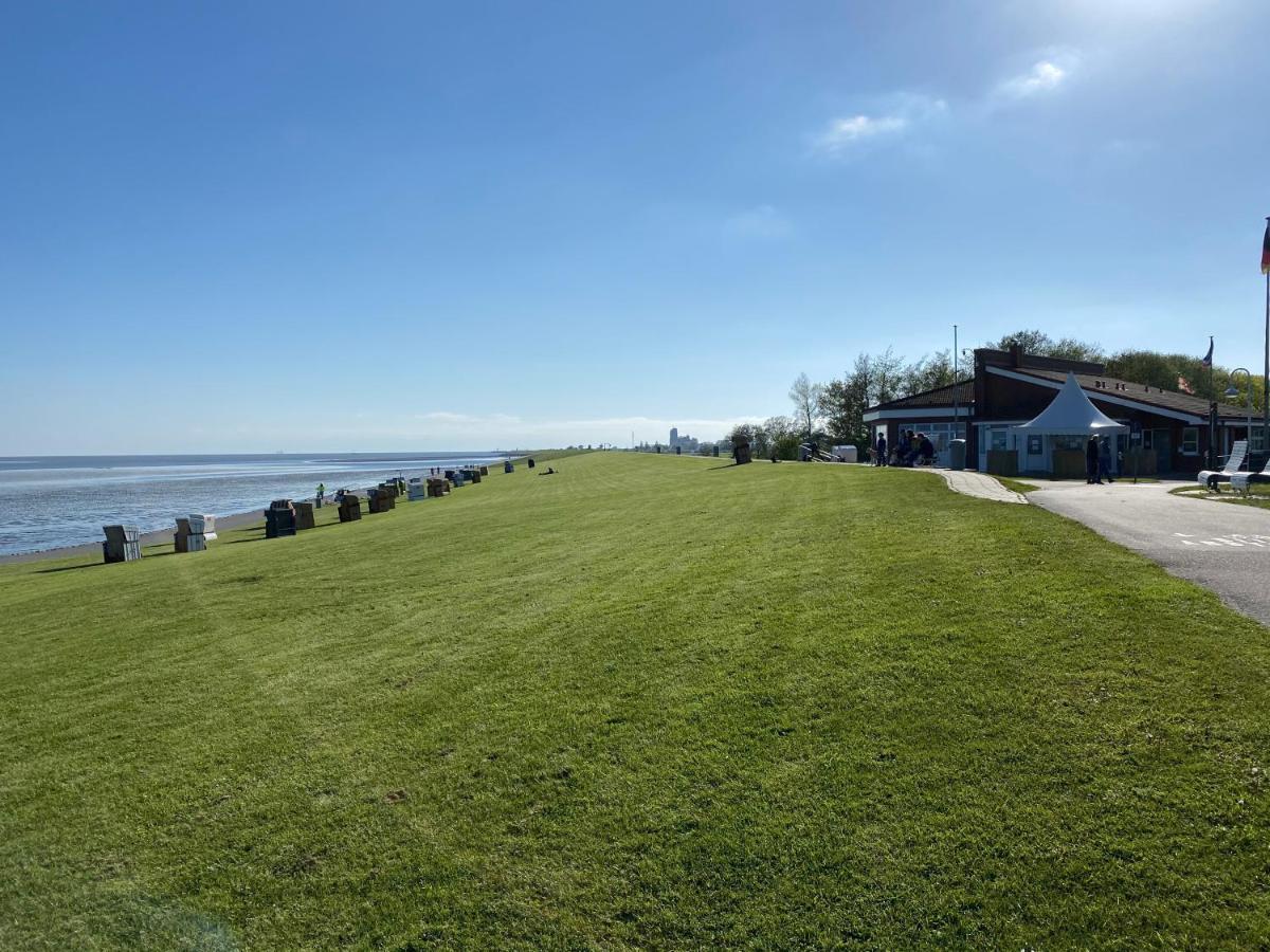 Ferienwohnung Von Postel Büsumer Deichhausen Esterno foto